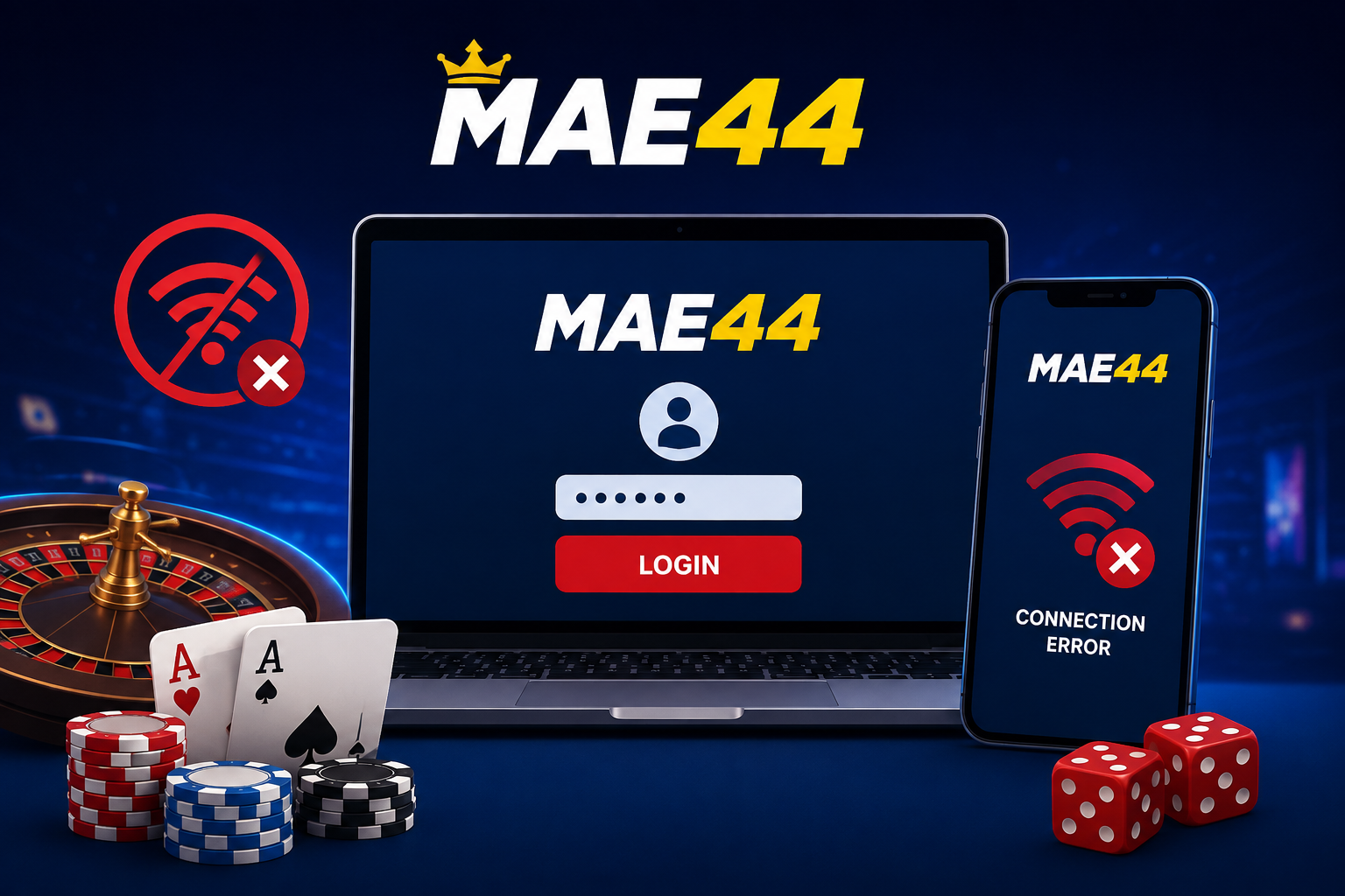 MAE44 - Why MAE44 Network and Session Problems Prevent Successful Login - mae44a