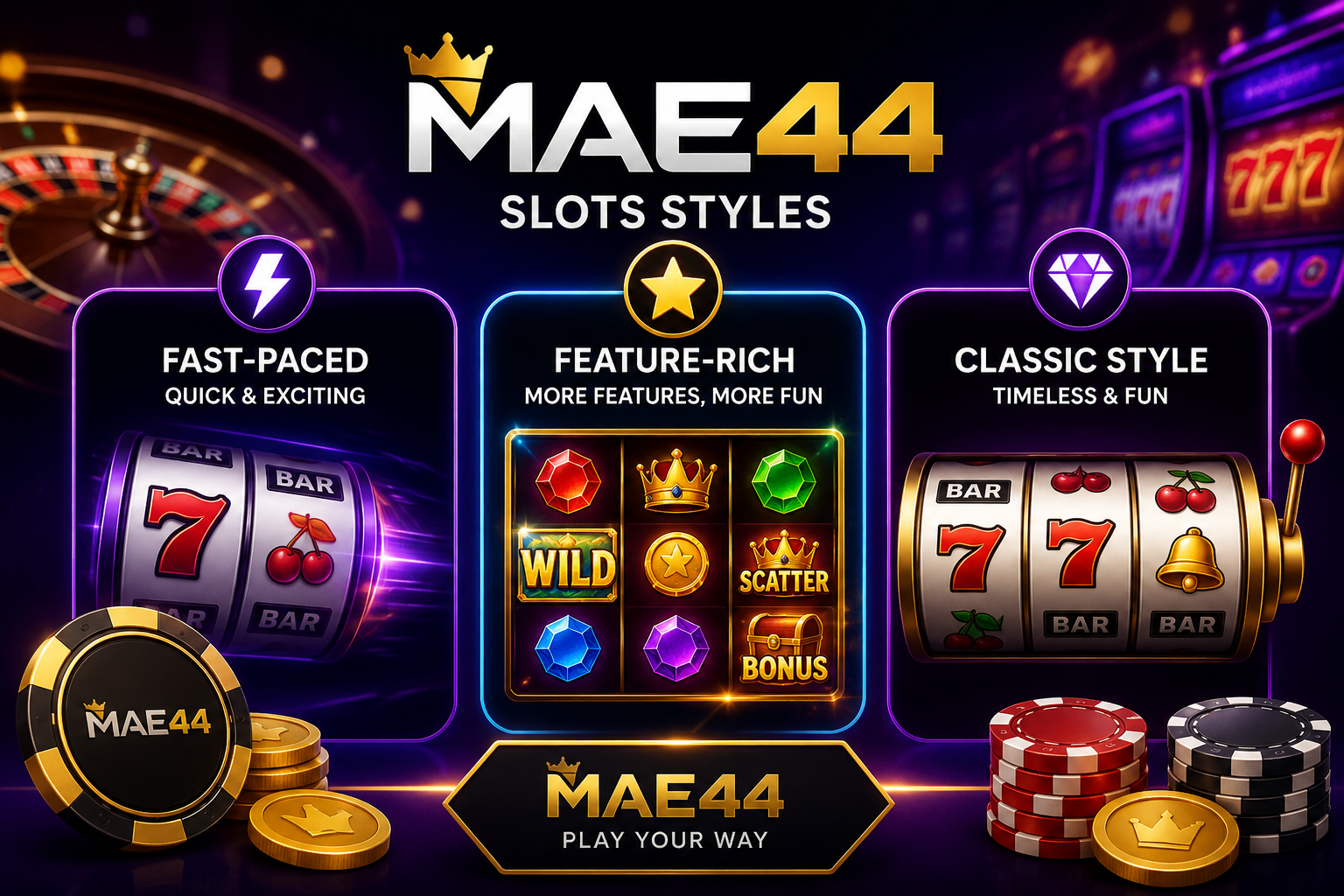 MAE44 - Comparing MAE44 Interactive Slots Across Different Gameplay Styles - mae44a